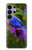 S1565 Oiseau bleu de bonheur Bleu Oiseau Etui Coque Housse pour Samsung Galaxy S26 Ultra