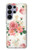 S1859 Motif Rose Etui Coque Housse pour Samsung Galaxy S26 Ultra