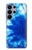 S1869 Tie Dye Bleu Etui Coque Housse pour Samsung Galaxy S26 Ultra
