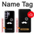 S1946 Sir Mustache Minimalisme Etui Coque Housse pour Samsung Galaxy S26 Ultra