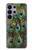S1965 Paon Plume Etui Coque Housse pour Samsung Galaxy S26 Ultra