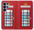 S2059 Angleterre britannique Cabine téléphonique Minimaliste Etui Coque Housse pour Samsung Galaxy S26 Ultra