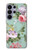 S2178 Peinture Fleur Art Floral Etui Coque Housse pour Samsung Galaxy S26 Ultra