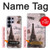 S2211 Carte postale de Paris Tour Eiffel Etui Coque Housse pour Samsung Galaxy S26 Ultra