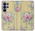 S2229 Fleurs millésimé Etui Coque Housse pour Samsung Galaxy S26 Ultra