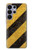 S2231 Noir et Jaune Ligne de risque rayé Etui Coque Housse pour Samsung Galaxy S26 Ultra