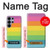 S2363 Arc en ciel Motif Etui Coque Housse pour Samsung Galaxy S26 Ultra