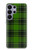 S2373 Motif vert Tartan Etui Coque Housse pour Samsung Galaxy S26 Ultra