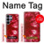S2480 Tie dye rouge Etui Coque Housse pour Samsung Galaxy S26 Ultra