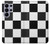 S2492 Noir et blanc Damier Etui Coque Housse pour Samsung Galaxy S26 Ultra