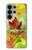 S2523 Canada Feuille d'érable d'automne Etui Coque Housse pour Samsung Galaxy S26 Ultra