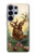 S2841 Renne de Noël millésimé Etui Coque Housse pour Samsung Galaxy S26 Ultra