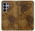 S2861 Carte antique du monde Etui Coque Housse pour Samsung Galaxy S26 Ultra