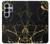 S2896 Marbre d'or imprimé graphique Etui Coque Housse pour Samsung Galaxy S26 Ultra