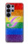 S2899 Arc en ciel LGBT Gay Pride Drapeau Etui Coque Housse pour Samsung Galaxy S26 Ultra