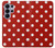 S2951 Rouge Pois Etui Coque Housse pour Samsung Galaxy S26 Ultra