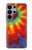 S2985 Coloré Tie Dye Texture Etui Coque Housse pour Samsung Galaxy S26 Ultra