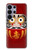 S3023 Japon Bonne chance Daruma Poupée Etui Coque Housse pour Samsung Galaxy S26 Ultra