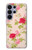 S3037 Jolie Flora Rose Cottage Etui Coque Housse pour Samsung Galaxy S26 Ultra