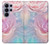 S3050 Pastel Fleurs millésimé Etui Coque Housse pour Samsung Galaxy S26 Ultra