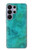 S3147 Aqua Marbre Pierre Etui Coque Housse pour Samsung Galaxy S26 Ultra
