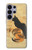 S3229 Affiche de chat millésimé Etui Coque Housse pour Samsung Galaxy S26 Ultra