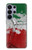 S3318 Italie Drapeau graphique Football Millésime Etui Coque Housse pour Samsung Galaxy S26 Ultra