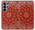 S3355 Motif Bandana Rouge Etui Coque Housse pour Samsung Galaxy S26 Ultra