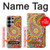 S3402 Floral Paisley Seamless Etui Coque Housse pour Samsung Galaxy S26 Ultra
