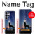 S3555 Loup Hurlant Million étoiles Etui Coque Housse pour Samsung Galaxy S26 Ultra