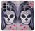 S3821 Sugar Skull Steampunk Fille Gothique Etui Coque Housse pour Samsung Galaxy S26 Ultra
