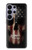S3850 Crâne de drapeau américain Etui Coque Housse pour Samsung Galaxy S26 Ultra