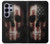S3850 Crâne de drapeau américain Etui Coque Housse pour Samsung Galaxy S26 Ultra