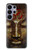 S3874 Symbole Ohm du visage de Bouddha Etui Coque Housse pour Samsung Galaxy S26 Ultra