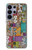 S3879 Griffonnage de musique rétro Etui Coque Housse pour Samsung Galaxy S26 Ultra