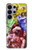 S3914 Galaxie colorée de costume d'astronaute de nébuleuse Etui Coque Housse pour Samsung Galaxy S26 Ultra