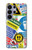 S3960 Collage d'autocollants de signalisation de sécurité Etui Coque Housse pour Samsung Galaxy S26 Ultra