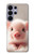 S3979 Bébé cochon mignon Etui Coque Housse pour Samsung Galaxy S26 Ultra