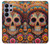 S3999 Peinture de crâne mexicain Etui Coque Housse pour Samsung Galaxy S26 Ultra