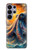 S4003 Peinture à l'huile géante Pieuvre Etui Coque Housse pour Samsung Galaxy S26 Ultra