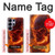 S4062 Crâne de feu Etui Coque Housse pour Samsung Galaxy S26 Ultra