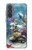 S0227 L'aquarium Etui Coque Housse pour Samsung Galaxy A37
