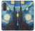 S0582 Van Gogh Starry Nights Etui Coque Housse pour Samsung Galaxy A37