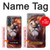 S0691 Peinture Leo Etui Coque Housse pour Samsung Galaxy A37