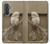 S1386 Sculpture papier Chouette Etui Coque Housse pour Samsung Galaxy A37
