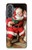 S1417 Père Noël Joyeux Noël Etui Coque Housse pour Samsung Galaxy A37