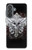 S1434 Crâne Tatouage Motard Aile Etui Coque Housse pour Samsung Galaxy A37