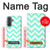 S1723 Monnaie Chevron Zigzag Etui Coque Housse pour Samsung Galaxy A37