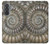 S1788 ammonite Fossile Etui Coque Housse pour Samsung Galaxy A37