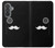 S1946 Sir Mustache Minimalisme Etui Coque Housse pour Samsung Galaxy A37